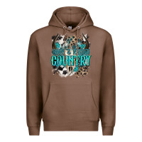 Chestnut born  raised country Premium Hoodie - NancyCooperArtShop