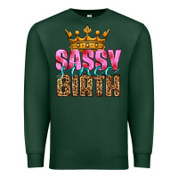 Sports Green sassy since birth Premium Sweatshirt - HRA Design Shop
