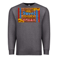 Charcoal Heather usa sweet and sassy skinny metal can holder Premium Sweatshirt - HRA Design Shop