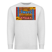 Oatmeal Heather usa sweet and sassy skinny metal can holder Premium Sweatshirt - HRA Design Shop