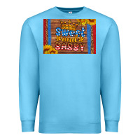 Ocean Blue usa sweet and sassy skinny metal can holder Premium Sweatshirt - HRA Design Shop