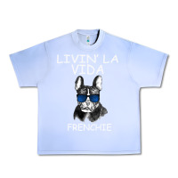Grape Ice Livin' la vida Frenchie Urban Heavy Tee - Bettercallsaul