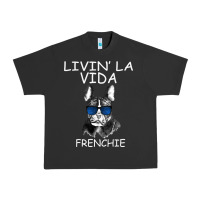 Pigment Black Livin' la vida Frenchie Urban Heavy Tee - Bettercallsaul