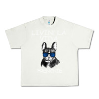 Pistachio Livin' la vida Frenchie Urban Heavy Tee - Bettercallsaul