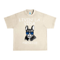 Sandshell Livin' la vida Frenchie Urban Heavy Tee - Bettercallsaul