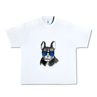 White Livin' la vida Frenchie Urban Heavy Tee - Bettercallsaul