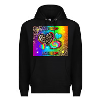 Black lgbtq pride Premium Hoodie - AdoDesignShop