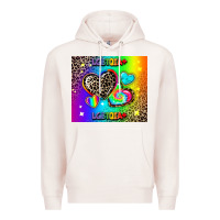 Pale Pink lgbtq pride Premium Hoodie - AdoDesignShop