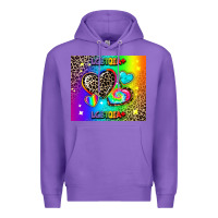 Purple lgbtq pride Premium Hoodie - AdoDesignShop