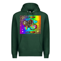 Sports Green lgbtq pride Premium Hoodie - AdoDesignShop