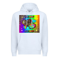 White lgbtq pride Premium Hoodie - AdoDesignShop
