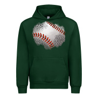 Forest Green leopard baseball patch Urban Hoodie - Jasminsmagicworld