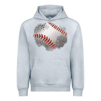 Heather Grey leopard baseball patch Urban Hoodie - Jasminsmagicworld