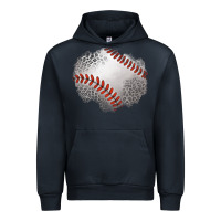 Navy leopard baseball patch Urban Hoodie - Jasminsmagicworld