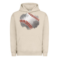 Pigment French Oak leopard baseball patch Urban Hoodie - Jasminsmagicworld