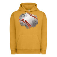 Pigment Peanut Butter leopard baseball patch Urban Hoodie - Jasminsmagicworld