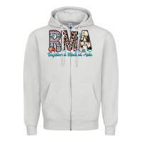 Rma Registered Medical Aide Zipper Hoodie | Teevron