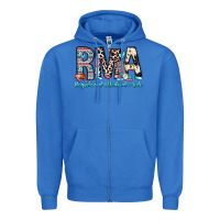 True Royal rma registered medical aide Zipper Hoodie - Zillion Design Studio