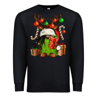 Black christmas afro gnomes Premium Sweatshirt - FaDigitalArtStudio