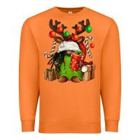 Carrot christmas afro gnomes Premium Sweatshirt - FaDigitalArtStudio