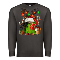 Smoke christmas afro gnomes Premium Sweatshirt - FaDigitalArtStudio