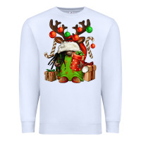 White christmas afro gnomes Premium Sweatshirt - FaDigitalArtStudio