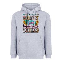 Heather Grey i'm not bossy i have leadership skills Heavyweight Hoodie - Zillion Design Studio