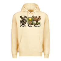Pina Colada peace love camel Premium Hoodie - LillyAllenDesigns