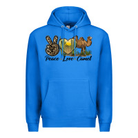 True Royal peace love camel Premium Hoodie - LillyAllenDesigns