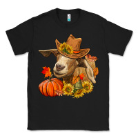 Black Fall Goat Classic Tee - RanaPortraitStore