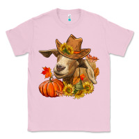 Bubblegum Pink Fall Goat Classic Tee - RanaPortraitStore