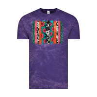 Cloud Purple easter spring floral brushstroke Vintage Tee - Artiststas