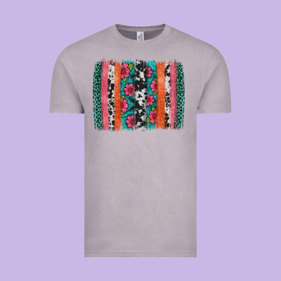 Easter Spring Floral Brushstroke Vintage Tee Designed By Artiststas