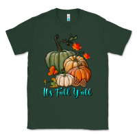Sports Green Happy Fall Y'all Pumpkins Classic Tee - RanaPortraitStore