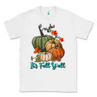 White Happy Fall Y'all Pumpkins Classic Tee - RanaPortraitStore