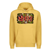 Antique Gold ladybug one background Premium Hoodie - BarkalooDesign