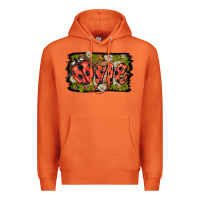 Carrot ladybug one background Premium Hoodie - BarkalooDesign