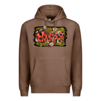 Chestnut ladybug one background Premium Hoodie - BarkalooDesign