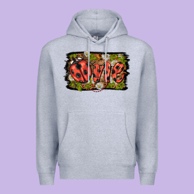 Ladybug One Background Premium Hoodie Designed By Barkaloodesign