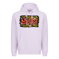 Lilac ladybug one background Premium Hoodie - BarkalooDesign