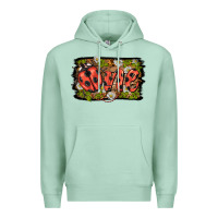 Seafoam ladybug one background Premium Hoodie - BarkalooDesign