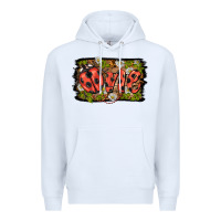White ladybug one background Premium Hoodie - BarkalooDesign