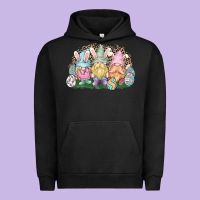 Easter Day Gnomes Urban Hoodie Designed By Nancycooperartshop