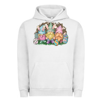 Pigment Lunar Rock Easter Day gnomes Urban Hoodie - NancyCooperArtShop