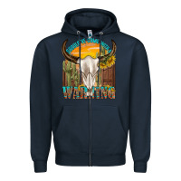 Navy shouldve come with a warning Zipper Hoodie - texasbilliewilder