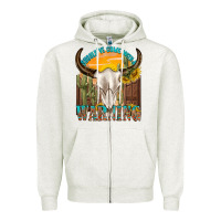 Oatmeal Heather shouldve come with a warning Zipper Hoodie - texasbilliewilder