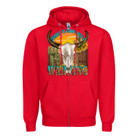 Red shouldve come with a warning Zipper Hoodie - texasbilliewilder