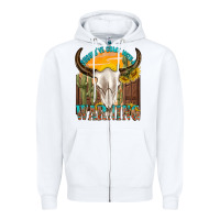 White shouldve come with a warning Zipper Hoodie - texasbilliewilder