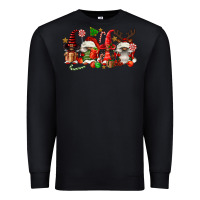 Black christmas afro gnomies Premium Sweatshirt - FaDigitalArtStudio