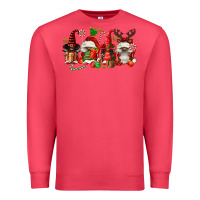 Cardinal christmas afro gnomies Premium Sweatshirt - FaDigitalArtStudio